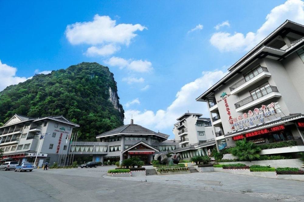 Green Lotus Hotel River View Yangshuo Exterior foto